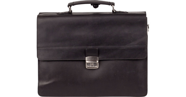 Burkely Vintage Dean Cartella In Pelle Bovina 38cm - Portadocumenti A4 Con Tracolla