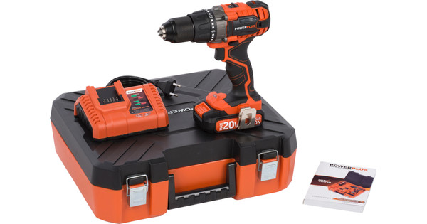 Image of PowerPlus POWDP1515 drill on Best Buy website