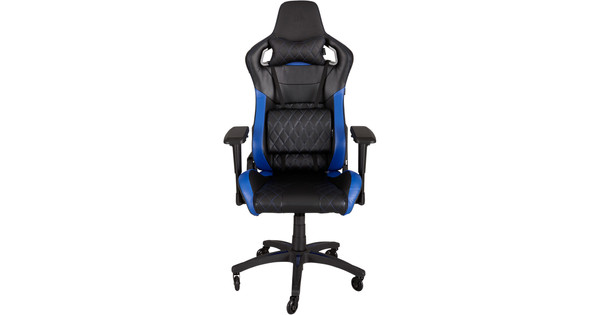 type Ik was mijn kleren beeld Corsair T1 Race Gaming Chair Zwart/ Blauw - Coolblue - Voor 23.59u, morgen  in huis