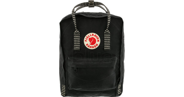 Kanken black with stripes on sale