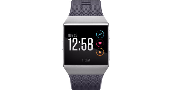 fitbit ionic blue gray & silver gray