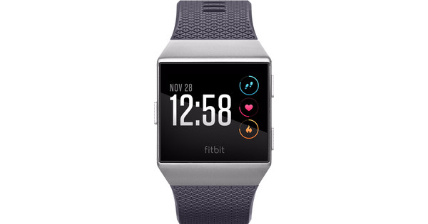 Fitbit ionic cheap blue grey silver