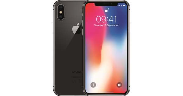 Refurbished iPhone X 256GB Space Gray (as good as new) - Coolblue