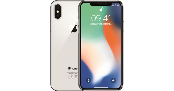 Apple iPhone X 64GB Silver - Mobile phones - Coolblue