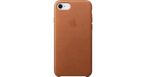 werkloosheid overdrijving Hesje Apple iPhone 7/8 Leather Back Cover Bruin - Coolblue - Voor 23.59u, morgen  in huis