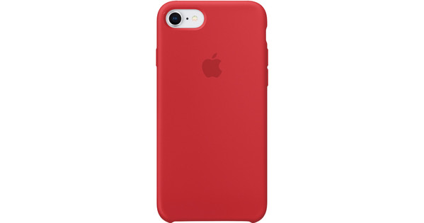 Apt Bezienswaardigheden bekijken Expertise Apple iPhone 7/8 Silicone Back Cover Rood - Coolblue - Voor 23.59u, morgen  in huis