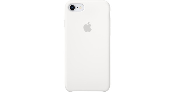 Zorgvuldig lezen Alarmerend oorsprong Apple iPhone 7/8 Silicone Back Cover Wit - Coolblue - Voor 23.59u, morgen  in huis