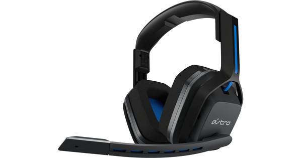 Astro A20 Draadloze Gaming headset PS5, PS4 - Zwart/Blauw - Coolblue - Voor 23.59u, morgen huis