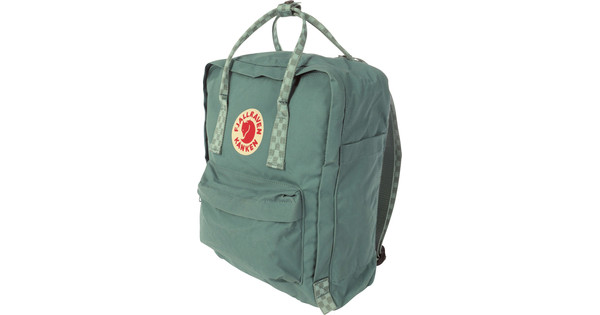 Fjallraven Kanken 15 inches Frost Green Chess Pattern 18L Backpacks Coolblue