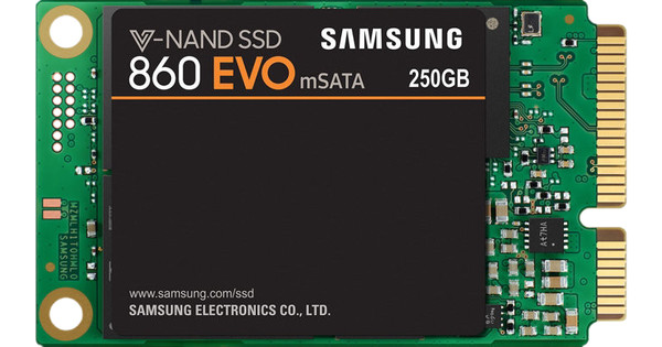 staart Dwars zitten geboorte Samsung 860 EVO 250GB mSATA - Coolblue - Voor 23.59u, morgen in huis