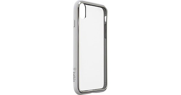 bijvoeglijk naamwoord optie Annoteren Belkin Elite SheerForce Apple iPhone X Back Cover Zilver - Coolblue - Voor  23.59u, morgen in huis