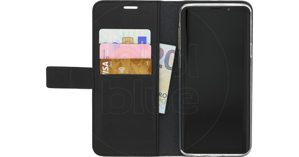 Azuri Wallet Magneet Galaxy S9 Plus Book Case Zwart - Coolblue - Voor 23.59u, morgen in