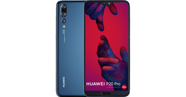 Cornwall risico kreupel Huawei P20 Pro Blauw - Mobiele telefoons - Coolblue
