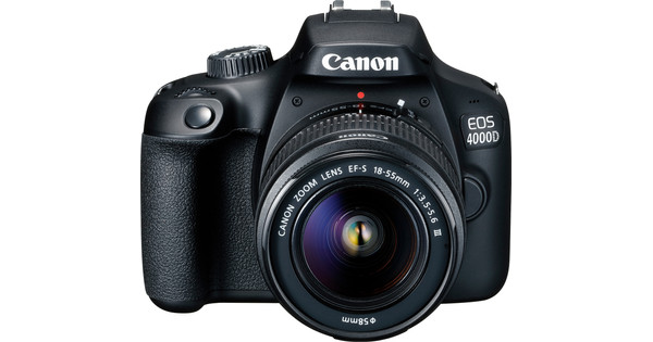 Canon EOS 4000D + 18-55mm DC