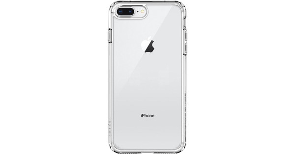 China botsen Voorzichtigheid Spigen Ultra Hybrid Apple iPhone 7 Plus/8 Plus Back Cover Transparant -  Coolblue - Voor 23.59u, morgen in huis