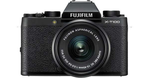 Fujifilm X-T100 Zwart + XC 15-45mm OIS PZ