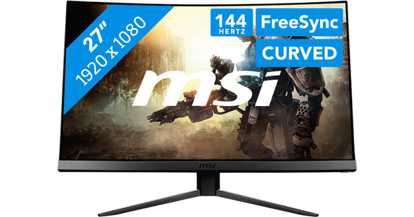 MSI Optix MAG271C - Coolblue - Voor 23.59u, morgen in huis