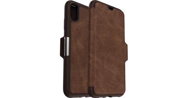 Otterbox Strada Apple iPhone Xs Max Book Case Bruin