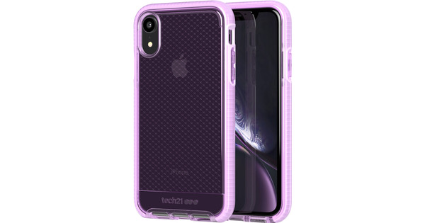 helling doe alstublieft niet deze Tech21 Evo Check Apple iPhone XR Back Cover Roze - Coolblue - Voor 23.59u,  morgen in huis