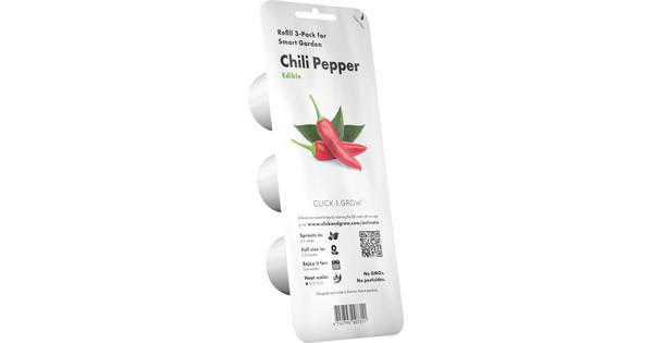 Click & Grow Gelbe Chili Kapseln - 3er Pack | Schärfe 30.000-50.000 Scoville