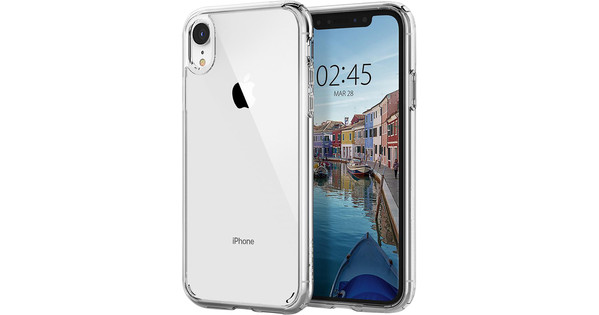Verslijten Rijden schelp Spigen Ultra Hybrid iPhone Xr Back Cover Transparant - Coolblue - Voor  23.59u, morgen in huis