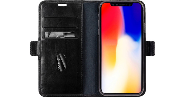 DBramante1928 Copenhagen Apple iPhone Xs Max Book Case Black