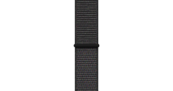 Apple Watch 44mm Nylon Sport Loop Watch Strap Black
