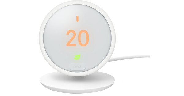 Hijgend Wiskunde as Google Nest Thermostat E - Coolblue - Voor 23.59u, morgen in huis