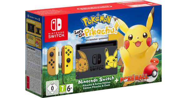 aan de andere kant, Versnellen accu Nintendo Switch Pokemon Let's Go Pikachu Bundel - Coolblue - Voor 23.59u,  morgen in huis