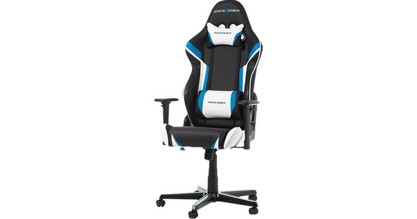 Kaal botsen Net zo DXRacer Racing Gaming Chair Zwart/Blauw/Wit - Coolblue - Voor 23.59u,  morgen in huis