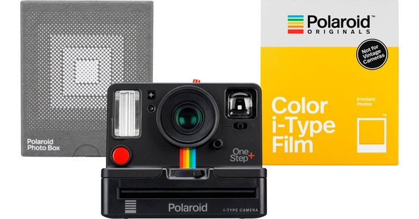 paneel Tenslotte Waakzaamheid Polaroid Originals OneStep+ Zwart - Everything box - Coolblue - Voor  23.59u, morgen in huis