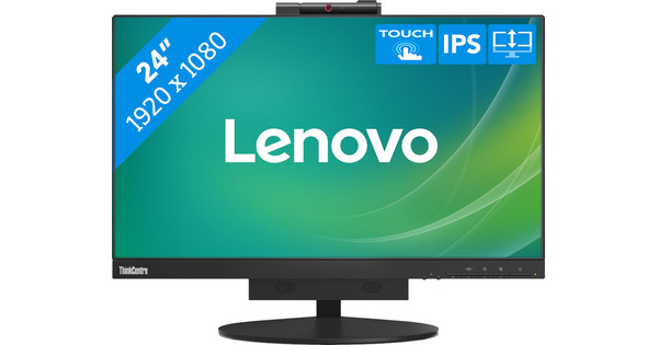 Lenovo Thinkcentre Tiny In One 24 3th Gen Touch Coolblue Before 23 59 Delivered Tomorrow