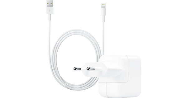 Boek Archeoloog Springen Apple oplaadset: 12W Adapter + usb a naar Lightning kabel (1m) - Coolblue -  Voor 23.59u, morgen in huis