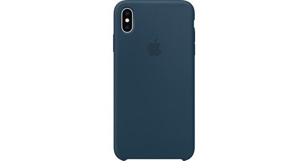 Kast snijden terrorisme Apple iPhone XS Max Silicon Back Cover Oceaangroen - Coolblue - Voor  23.59u, morgen in huis