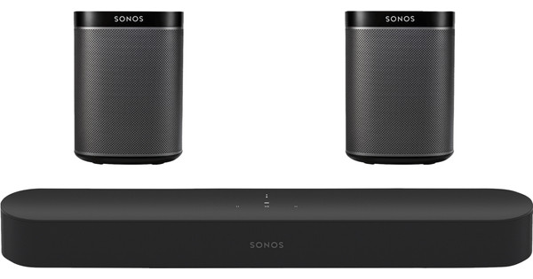 sonos beam with 2 play ones