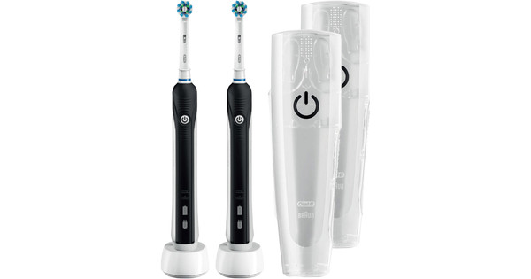 Blauwdruk eeuwig Betasten Oral-B Pro 2 2500 Duo Pack - Coolblue - Voor 23.59u, morgen in huis