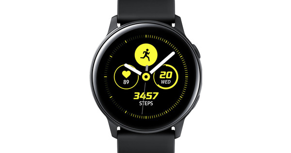 Samsung Galaxy Watch Active Zwart Coolblue Voor 23.59u morgen in huis