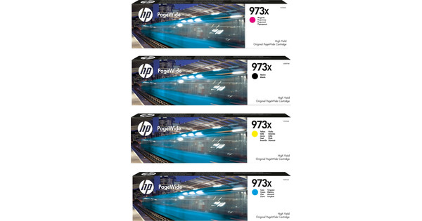 HP 973X Cartridge Combo pack 4-Colors - Coolblue - Before 23:59 ...