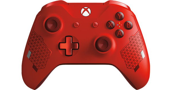 Red xbox sale one controller