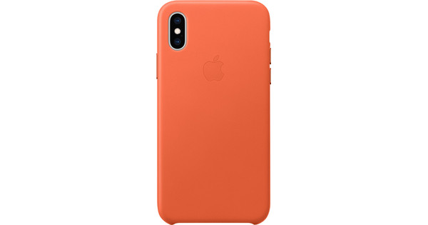 Apple iPhone Xs Leather Case Sunset