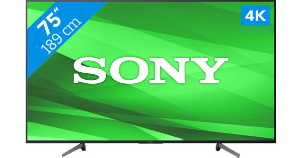 Sony Kd 75xg8096 Coolblue Before 23 59 Delivered Tomorrow