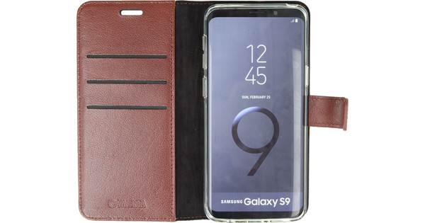 Aziatisch effectief shit Valenta Booklet Gel Skin Samsung Galaxy S9 Book Case Bruin - Coolblue -  Voor 23.59u, morgen in huis