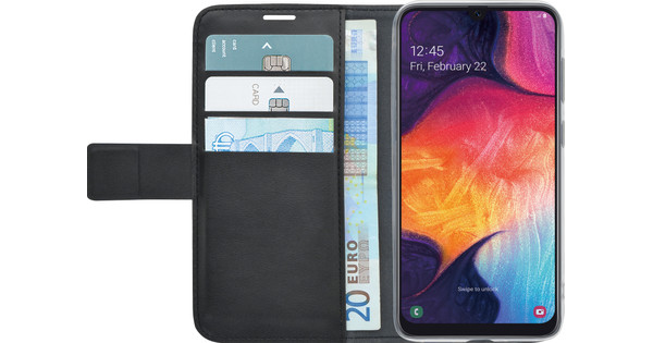 Liever postkantoor Verzorgen Azuri Wallet Magneet Samsung Galaxy A50 / A30s Book Cover Zwart - Coolblue  - Voor 23.59u, morgen in huis