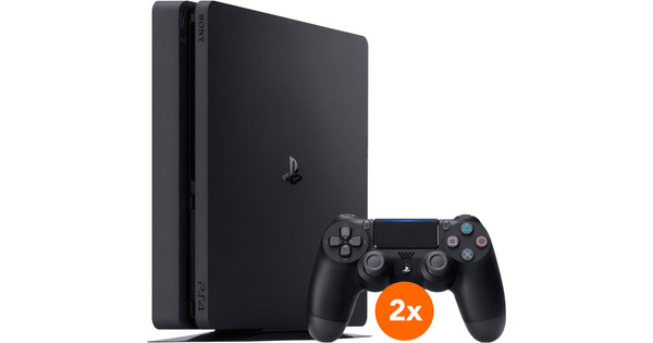 Sony ps4 best sale with 2 controllers