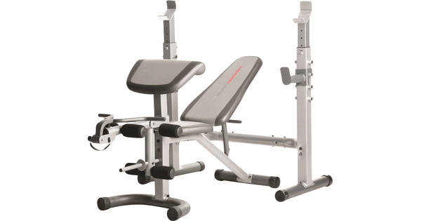 Weider bench store press