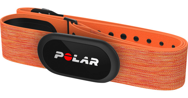 rek Gedetailleerd Regan Polar H10 Hartslagmeter Borstband Oranje M-XXL - Coolblue - Voor 23.59u,  morgen in huis