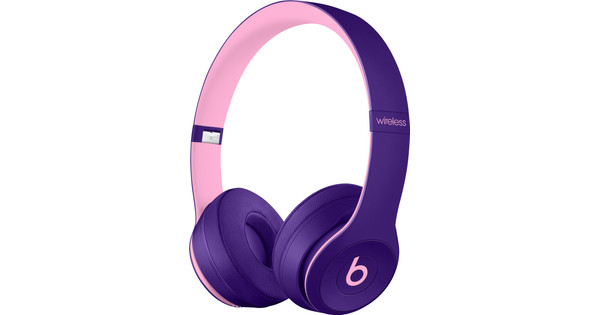 Beats solo 3 outlets wireless purple (pop collection)