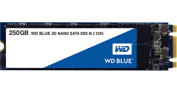 WD Blue SATA SSD M.2 250GB Coolblue Voor 23.59u, huis