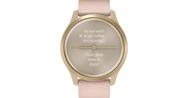 Garmin vivomove style pink sale