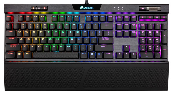 K70 RGB MK.2 Low Profile Mechanical Gaming Keyboard - Coolblue Voor 23.59u, morgen in huis